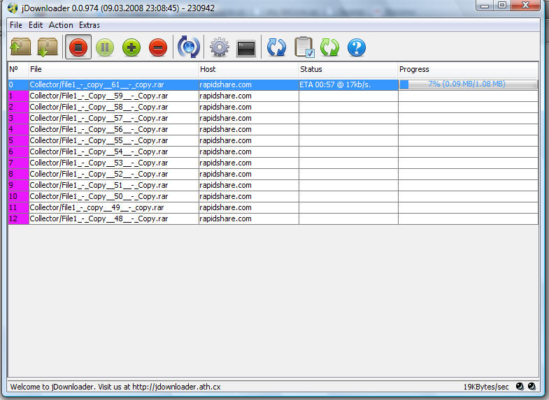 Collection 1 file. JDOWNLOADER 2.0. Collector file. Rapidshare.com. Rapidshare files x.