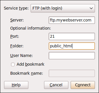 ftp server ubuntu server 14.04