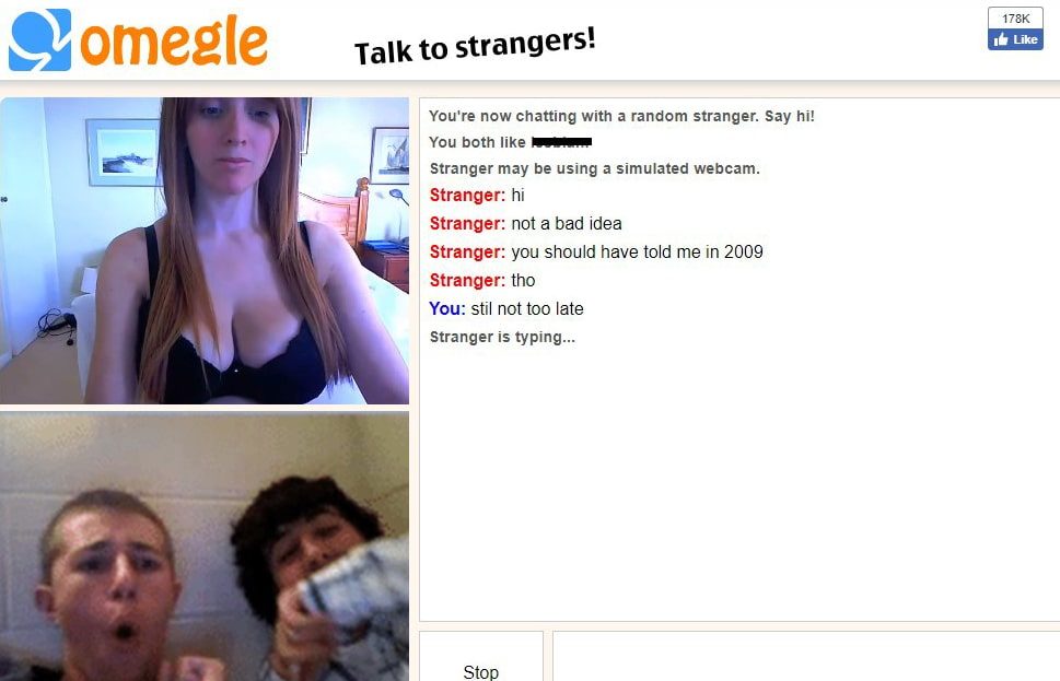 Talk girl strangers omegle to Talk with