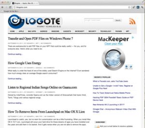 web browsers for mac os x 10.7 lion