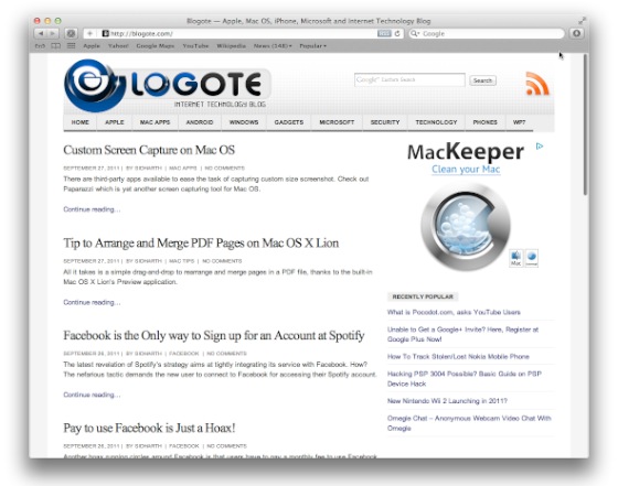 Download Older Version of Safari browser for Mac - Blogote