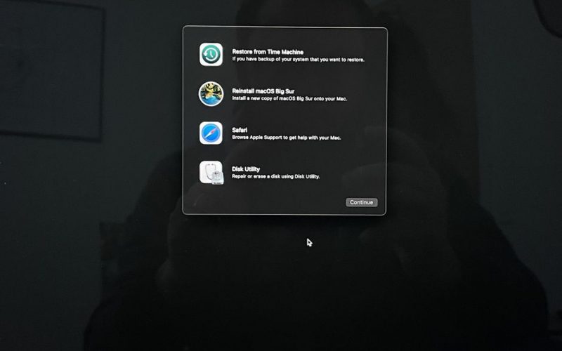 access recovery mode on a Mac