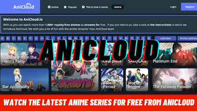 AniCloud: Is It Legal To Watch Anime Online For Free - Blogote