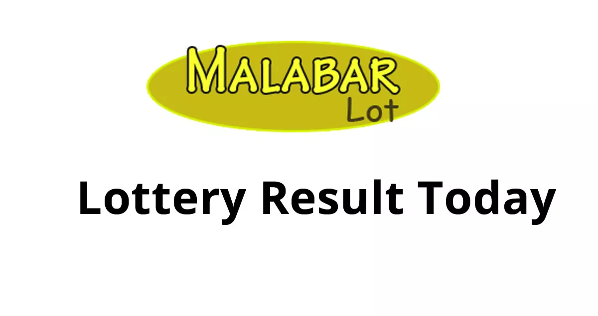 Malabar Lottery Result Blogote